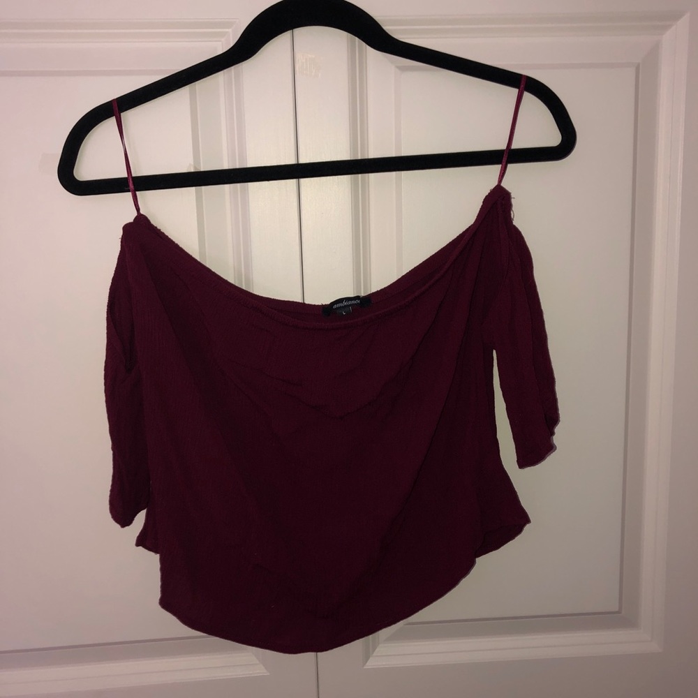 Off the Shoulder Crop Top